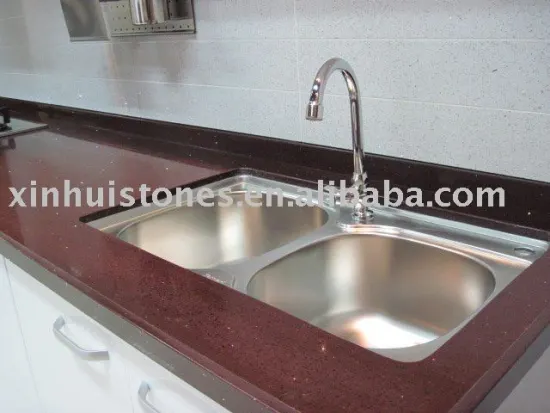 artificial quartz vanity top