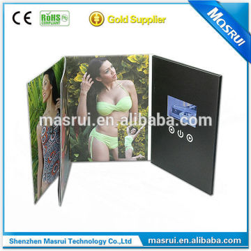 New design sex woman advertising tool video brochure