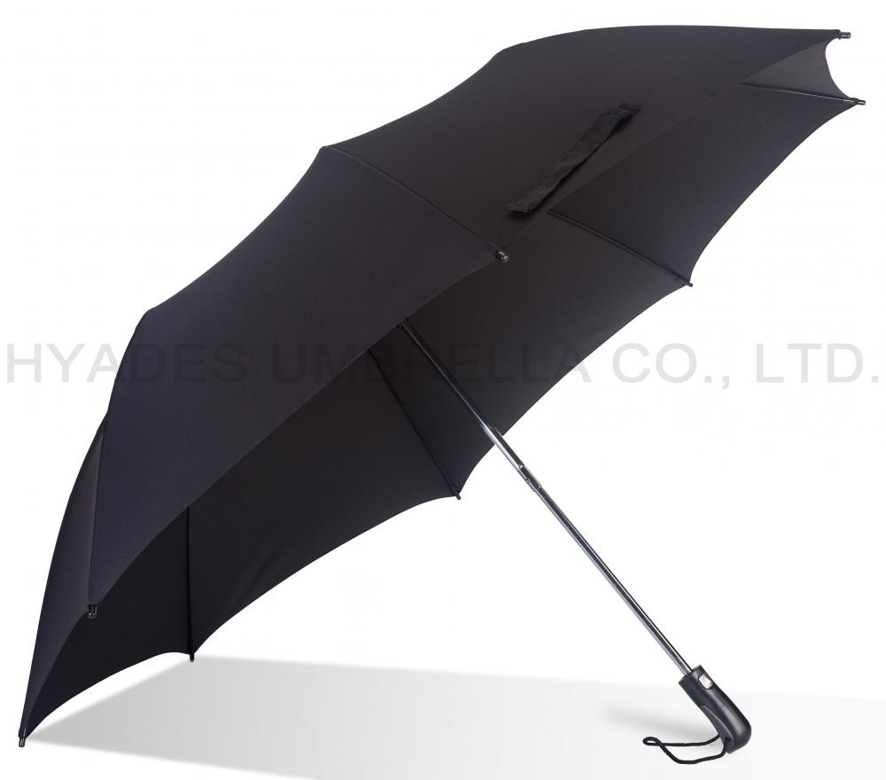 Parapluie pliant pour hommes de grande taille, 27 &quot;