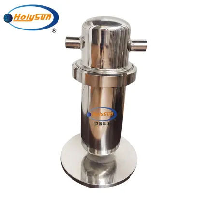Food Grade Stainless Steel Industrial Air and Steam Filter Housing for Hot Gases