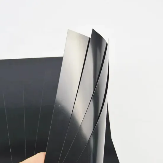 Black PVC Sheets for Printing and Blistering Applications