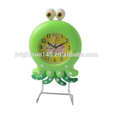Promotional Gifts Plastic Optopus Shape Funny Desk Clock