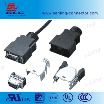 50pin male HP CN Solder type scsi connector