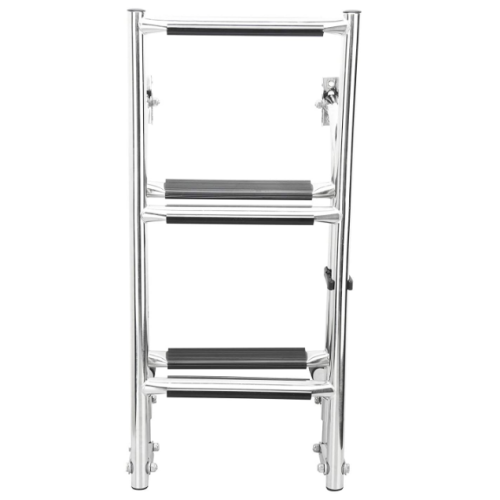 Eastommy hot selling 5 steps Stainless Steel Ladder, Telescoping Ladder, Boat Ladder Stainless Steel