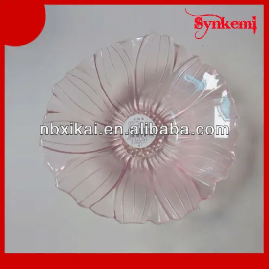 Plastic decorative fruit dish