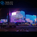 Flexible Transparent Mesh Display Outdoor LED Screen