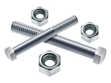 Stainless custom Hex Steel Flange Bolts