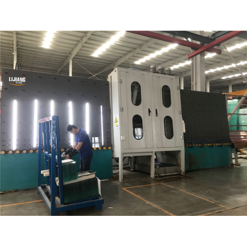 automatic easy-to-operate insulating glass washing machine