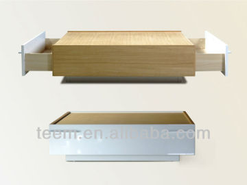 new high glossy painting mdf coffee table and slider coffee teble