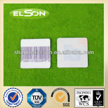 stickers, 8.2Mhz 4*4 anti theft,security soft label