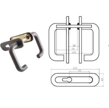 hot sale anti-fire door handle in russia market