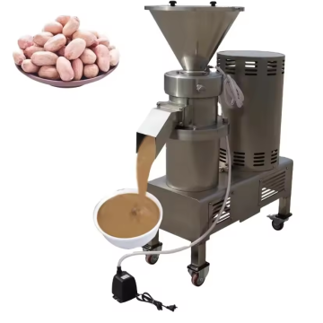Mesin keluli tahan karat komersial 1500W untuk Sesame Tahini dan Peanut Butter - 2800 rpm