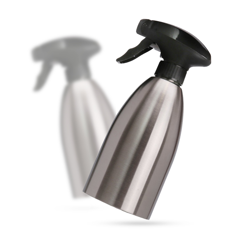 500ML Stainless Steel Kitchen Baking Glass Oil Condimentos Conteiner Oil Spray Empty Bottle Olive Oil Sprayer Kitchen Tools
