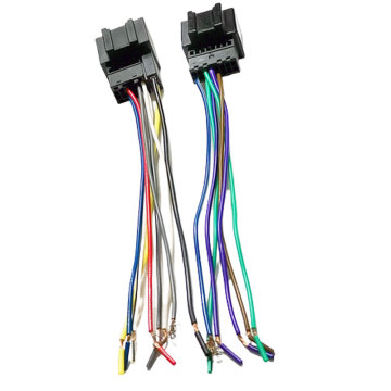 OEM Car Stereo Wiring Harness and Power Cable