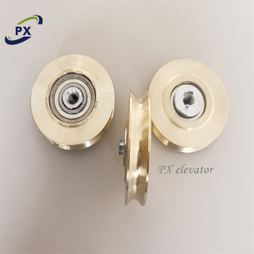 Roller Hanger Pintu Elevator 72*14*M10*6203z untuk Pintu Kebakaran