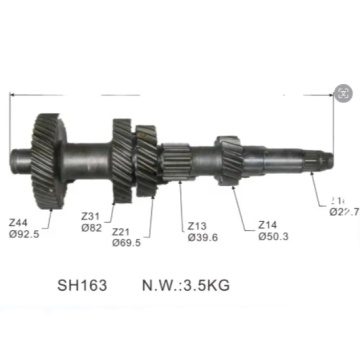Hotsale Synchronizer Ring - Transmission Gear Shaft for TOYOTA