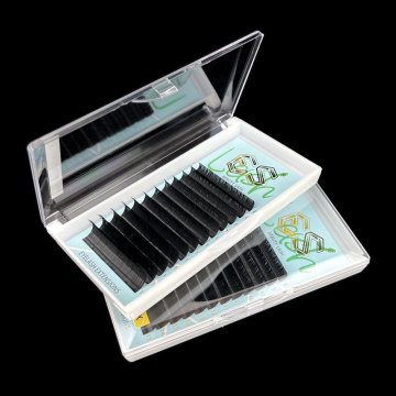 DIY Cashmere False Eyelash Trays - Easy Fan 0.07 C Faux Long Eye Natural Handmade Curl Individual Lashes Extension