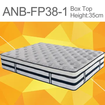 Elegant Pocket Spring Foam Mattress Bed For Hotel Bedroom