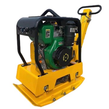 Super -Promotion: Hochleistungs -Benzin/Diesel -reversibler vibrierender Bodenplattenkompaktor für Asphaltstraßen und Gartenarbeit