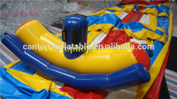 water park inflatable floating water seesaw,teeterboard games for kids and adults