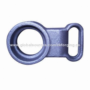 Hot/die forging mining props, coal mining prop handles