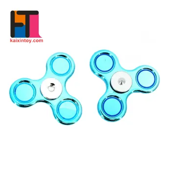 10287940 Mini Promotion Electroplated Plastic Finger Spinner Toy