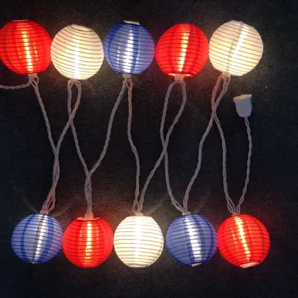 American Flag LED Lanterns for Independence Day