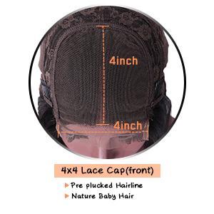 Short Bixie Human Hair Wig 7inch