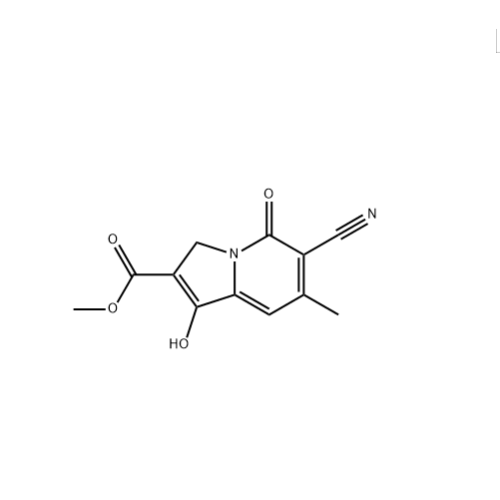 ميثيل 6-Cyano-1-Hydroxy-7-Methyl-5-OXO-3،5-DIHYDROINDOLIZINE-2-CARBOXYLATE تستخدم ل Irinotecan CAS73427-92-6