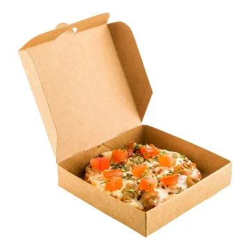 Black Custom Print Pizza Boxes fast Food Pizza Packaging Box 12inch.