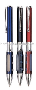 small waist concave-convex Metal ballpen for school or office