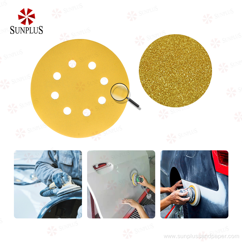 Automotive Sandpaper Gold Disc Auto Body Sanding