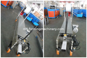 Downspout / Rain Spout Pipe Roll Forming Machine For Rain Water 7.5kw