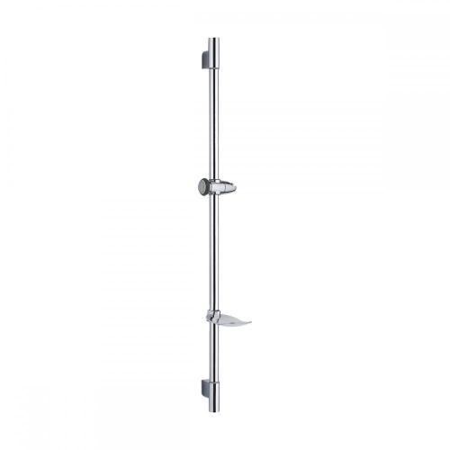 Multi-function Silver SS Wall Mounted Bath Sliding Bar