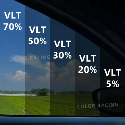 99% UV Proof 75% VLT Solar Automotive Sunshade Tint Film