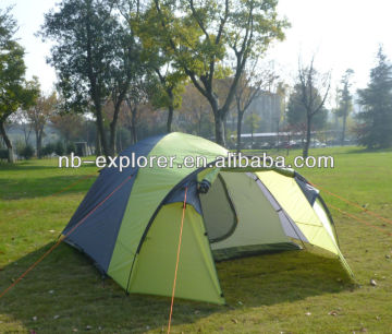 4person tent with big store space / 2014 popular outdoor camping tent
