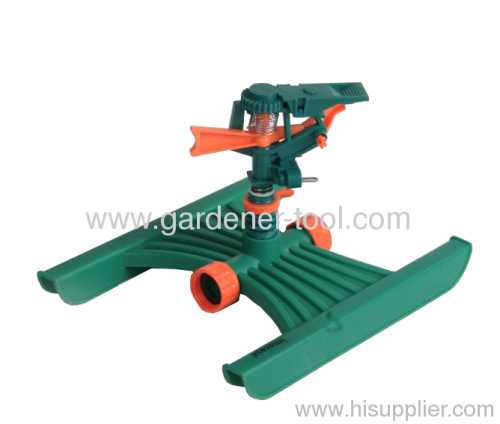 Plastic Impulse Sprinkler With Plastic H Base 