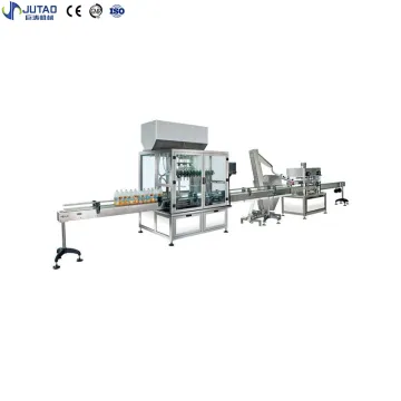 Automatic straight line juice filling machine for small business