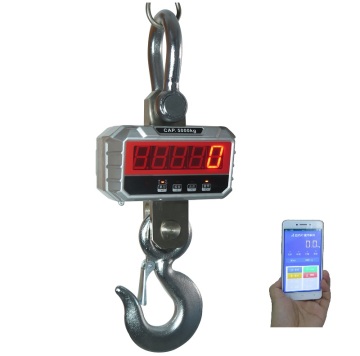 Bilancia da appendere con custodia in alluminio 3t