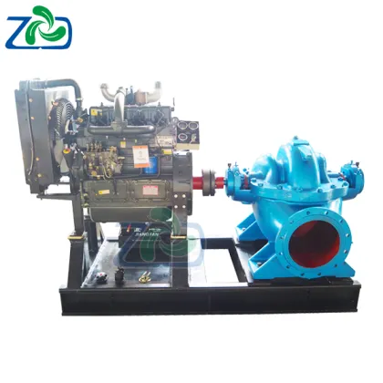 High Flow Aquaculture Sea Water Pumps with Brass Impellers