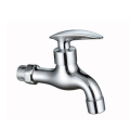 Silver Zinc Stable Water Flow Washing Machine Faucet