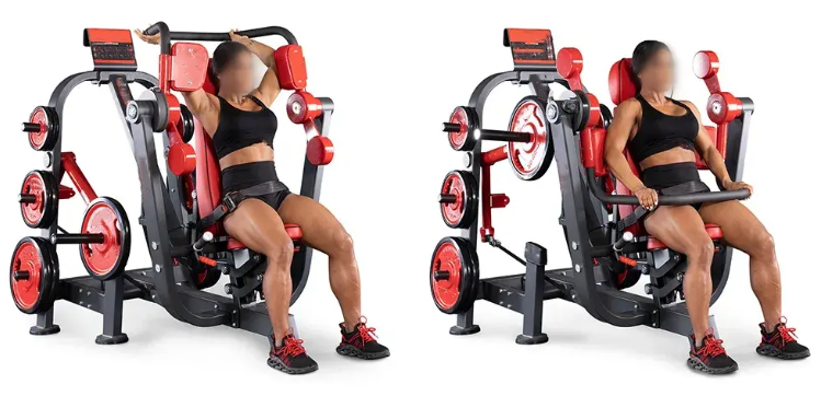 Professional Gym Strength Training SUPER PULLOVER MACHINE