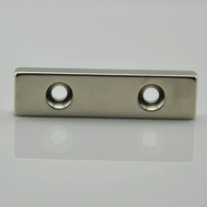 Strong Permanent block Neodymium Magnet with counterbore