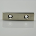 Rare earth bar neodymium magnet with holes