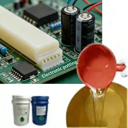 Electronic Potting for Frequency Domain Reflectometers