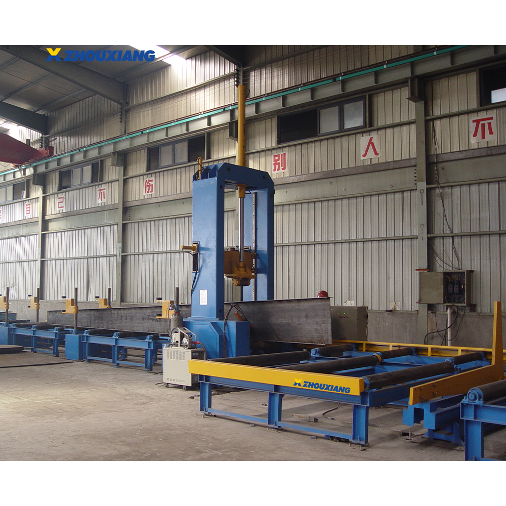 Structural Steel Fabrication H-Beam Assembling Machine