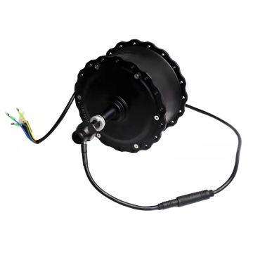 750w electric bike fat wheel rear cassette motor