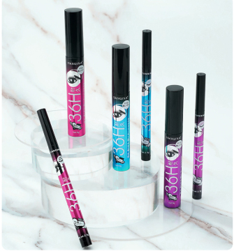 High-Quality Custom Logo Mascara and Waterproof Eyeliner Set: 2-in-1 Black Mascara with Curling and Slim Eyeliner Pen for Eye Makeup