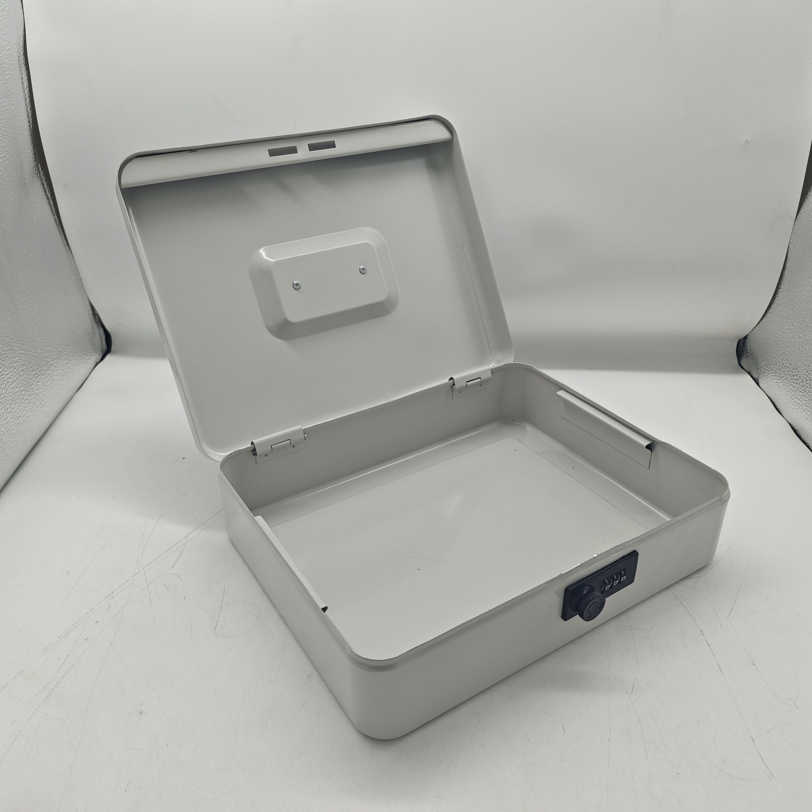 wholesale metal portable money box cash box