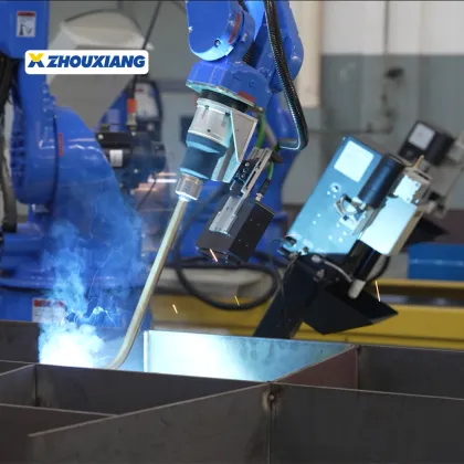Steel Beam Robotic Intelligence Automation Welding Robot